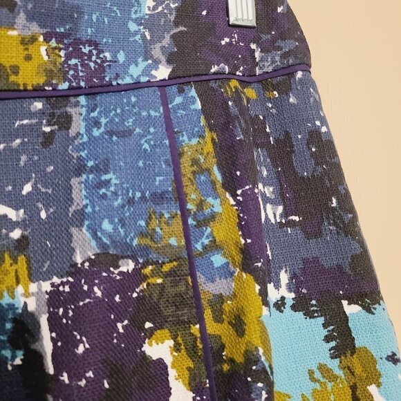 Anthropologie | Tabitha Liquid Acres Simons Pencil Skirt (Size 6) - Picture 7 of 13